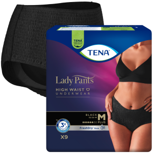 Bielizna chłonna TENA Lady Pants Plus Black M 9szt. NEW