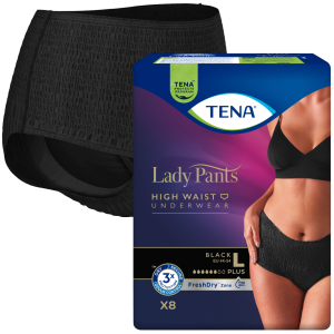 Bielizna chłonna TENA Lady Pants Plus Black L 8szt. NEW