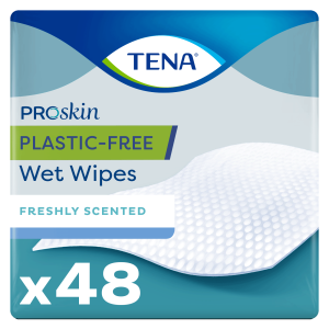 TENA Wet Wipes Plastic free Chusteczki nawilżane 48szt.