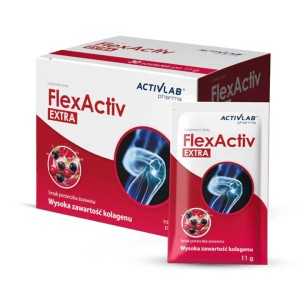 ActivLab FlexActiv EXTRA 30 saszetek (kolagen) porzeczka-żurawina