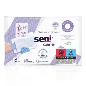 Myjki nasączone Seni Care 8 sztuk