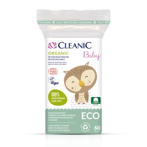 CLEANIC Płatki dziecięce ECO Baby 60 szt.